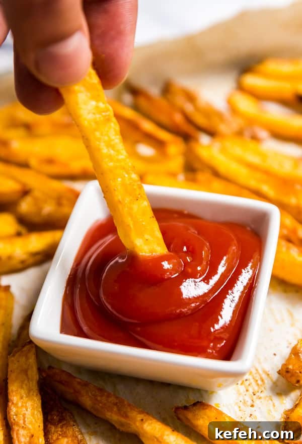 Crispy Oven-Baked French Fries Recipe 4 french fries recipe