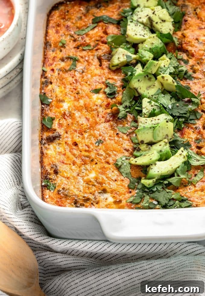 Dairy Free Taco Breakfast Casserole