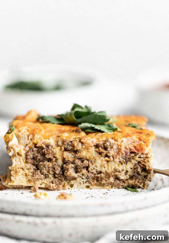 Baked casserole