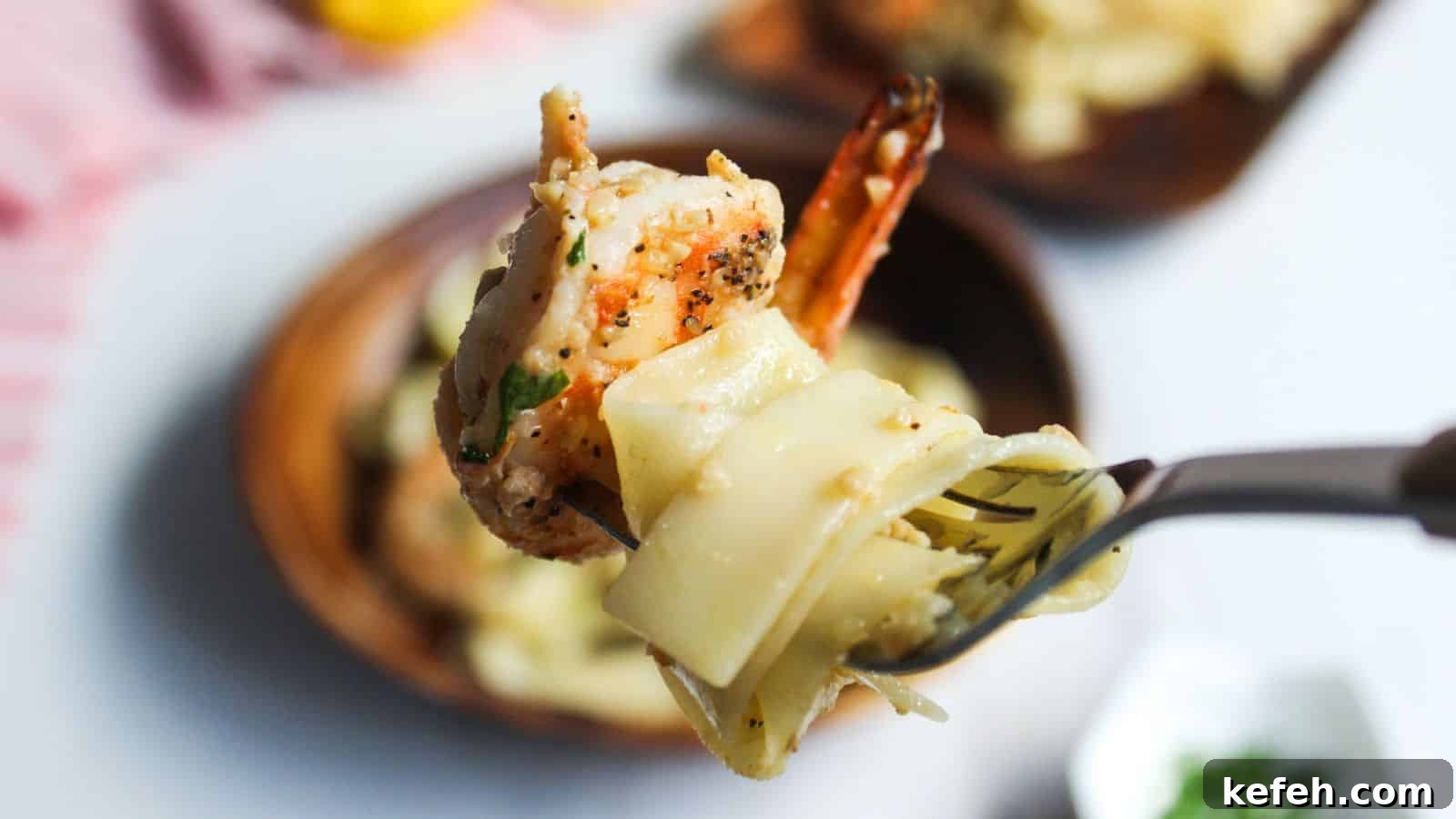30 Seafood Recipes That Turn Weeknights Into a Vacation 23 A bowl of shrimp pasta with lemon and parsley.