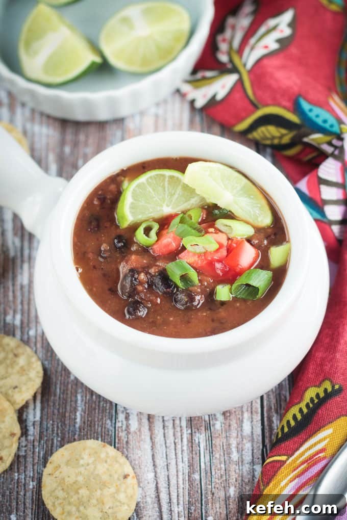 Easy Black Bean Soup