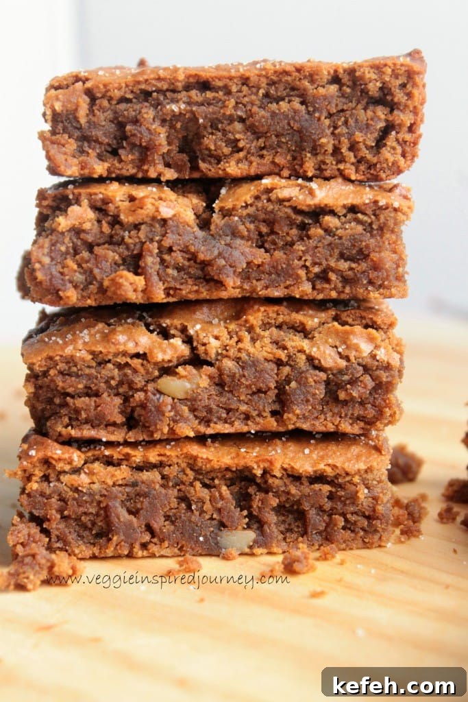 Cinnamon Chickpea Blondies