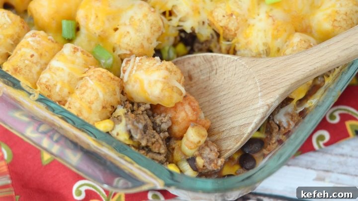 Image for Tater Tot Taco Casserole