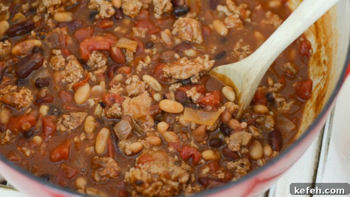 Image for Hearty Turkey Chili