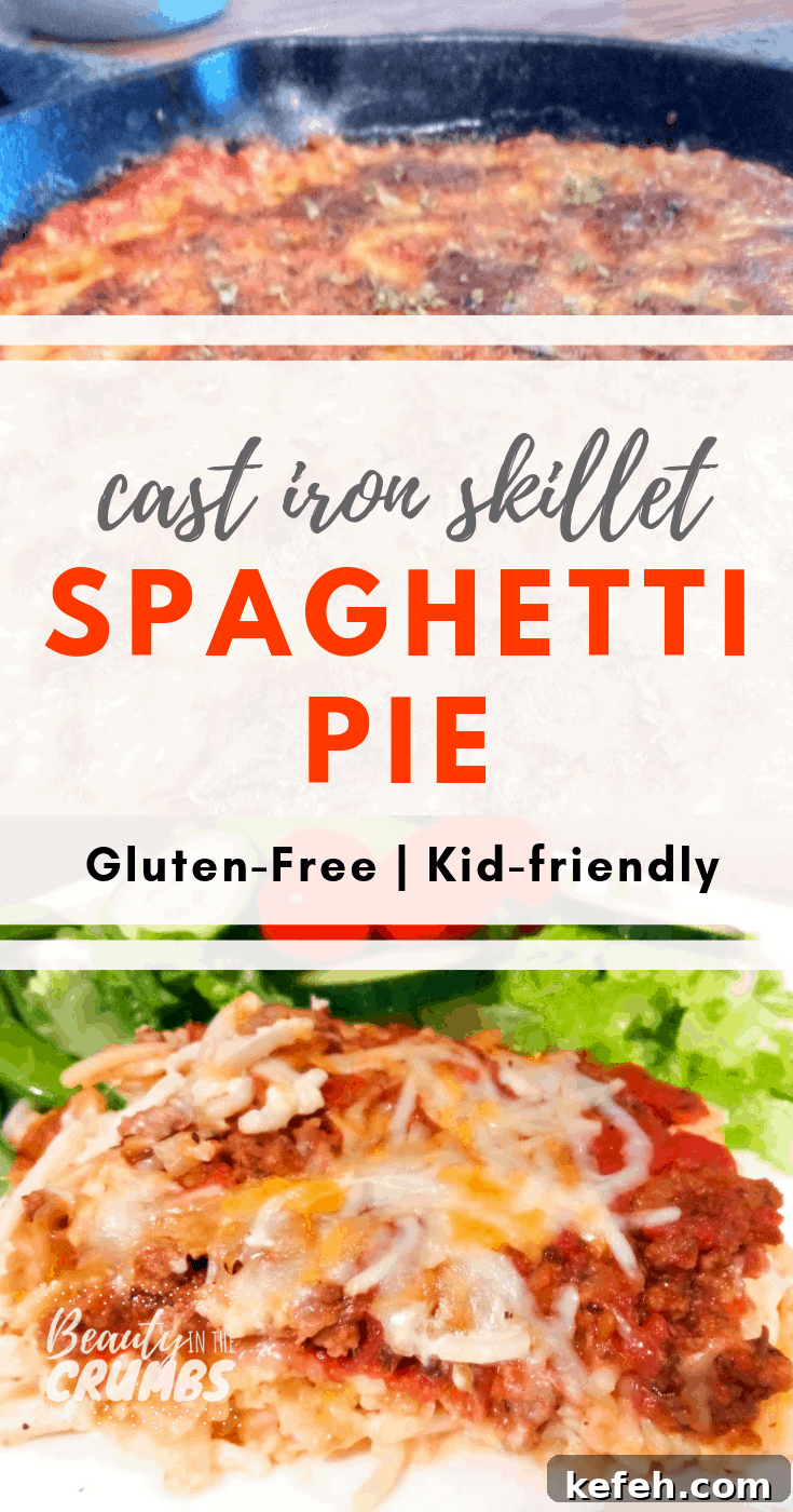 Gluten-Free Spaghetti Pie Recipe: Savory Italian-Style Casserole 7 Gluten free spaghetti pie recipe: A delicious and easy dinner the whole family will enjoy!
Cast iron skillet meal | frugal family meal | gluten free dinner | gluten free recipe