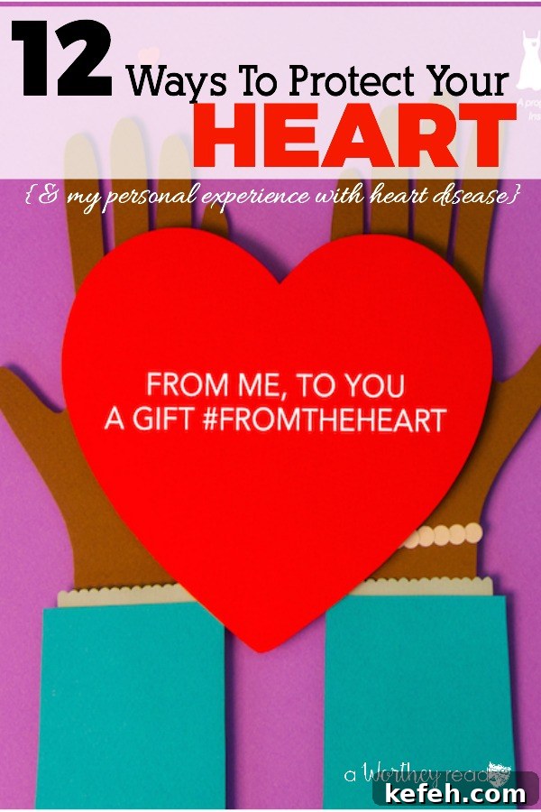 12 Ways to Protect Your Heart + My Personal Heart Disease Journey 2 Wear Red for Heart Disease awareness, but also be sure you're protecting your heart.