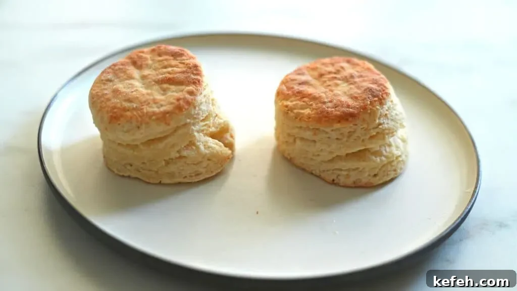 biscuits bending sideward