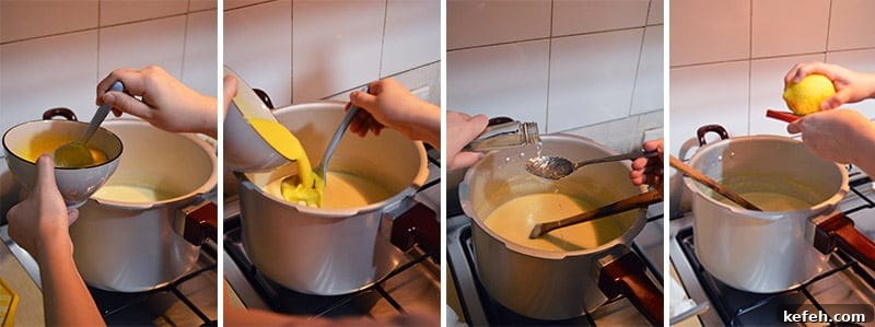 making cream cheese ice cream