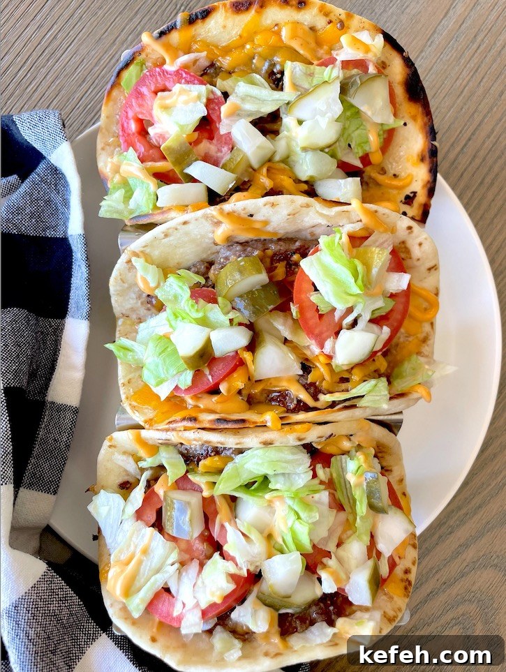 How to make Smash Burger Tacos on a Blackstone griddle!