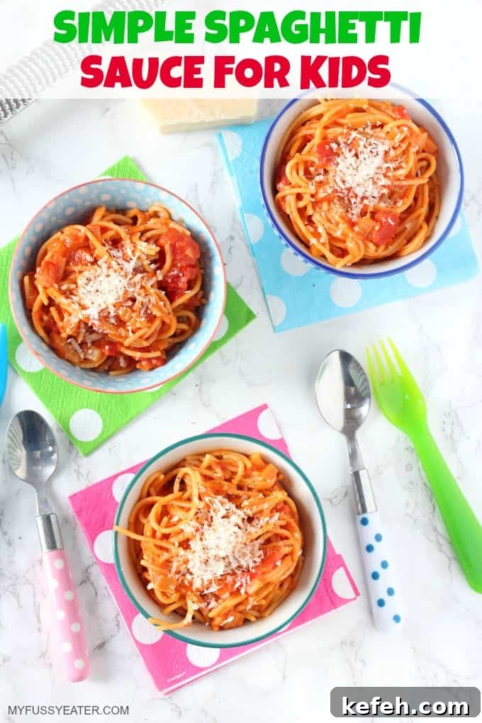 simple spaghetti sauce for kids 