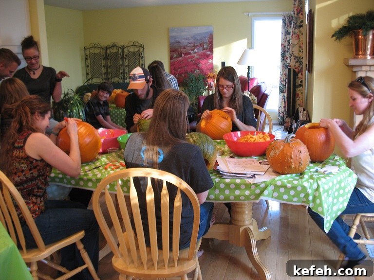 Pumpkin Carving Party