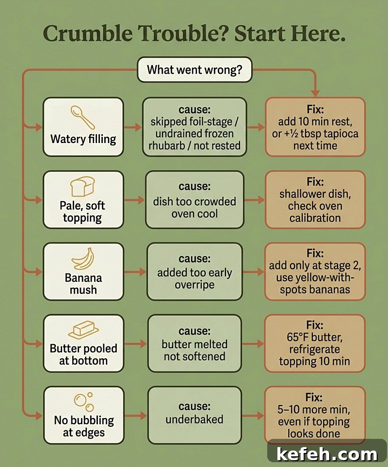 Crumble Trouble? Start Here