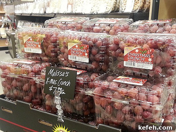 Bristol Farms Near LAX: Westchester Grocery & Specialty Market 9 Melissa's Christmas Crunch Grapes at Bristol Farms - Los Angeles, California