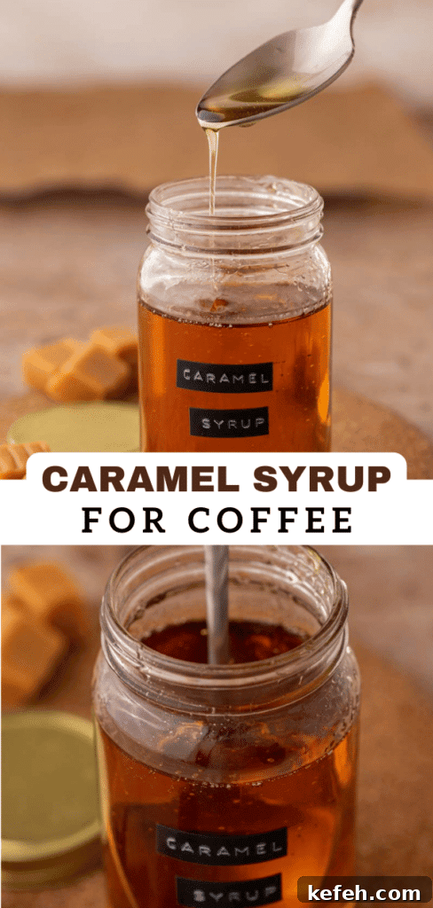 Homemade Caramel Coffee Syrup Recipe for Café-Quality Drinks 13 Caramel syrup for coffee
