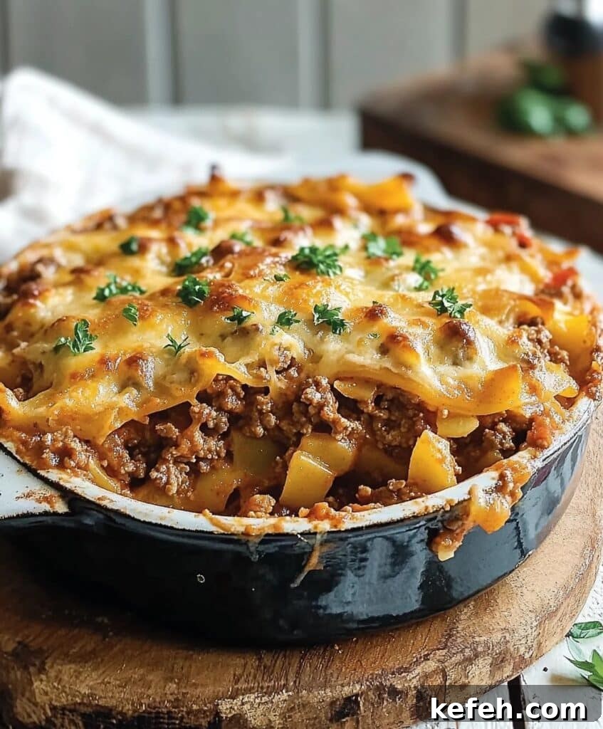 Hobo Casserole Ground Beef Recipe
