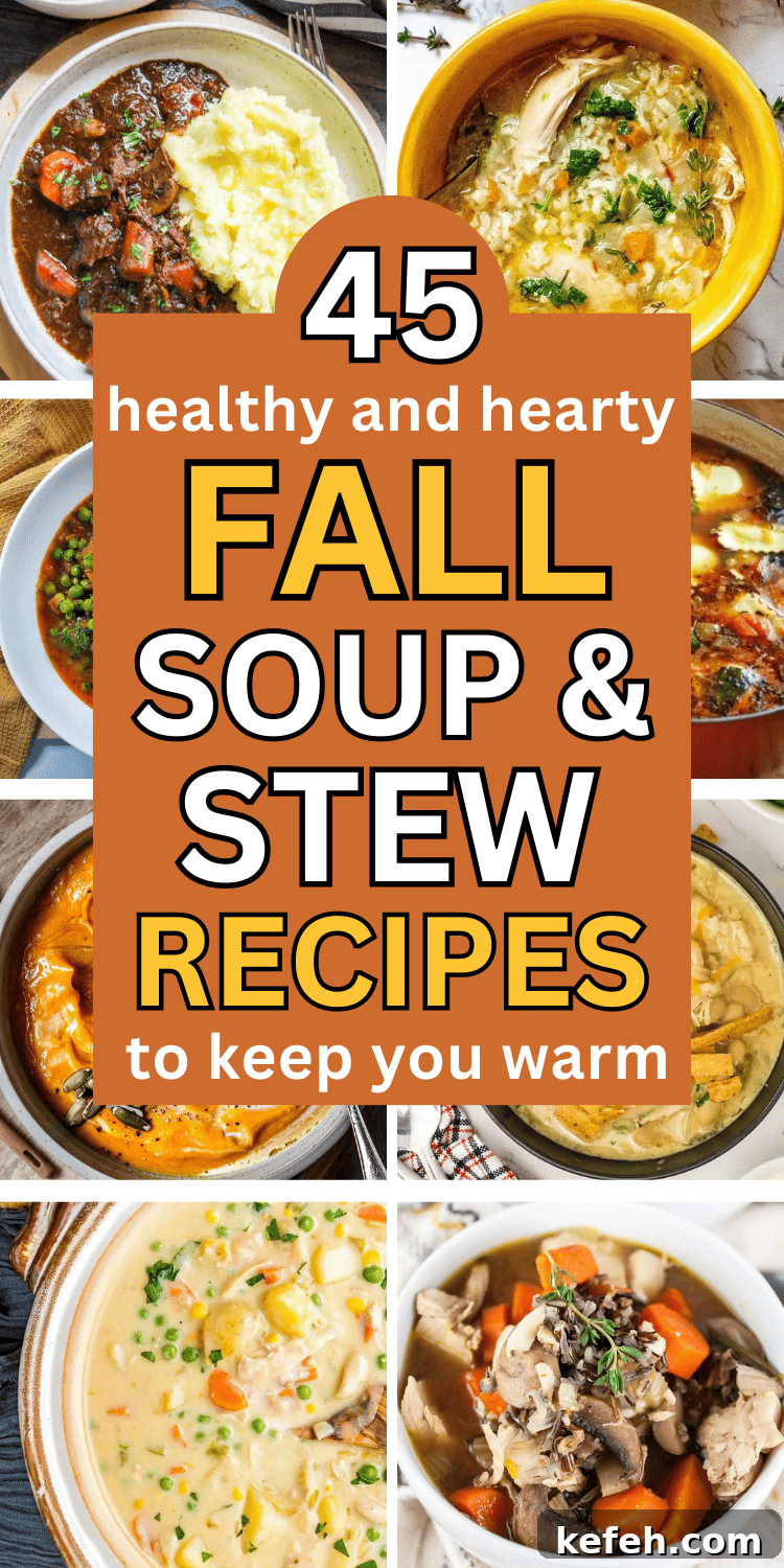 The best cozy autumn soup recipes! Hearty fall soup ideas easy recipes, easy autumn soup recipes, easy fall soup recipes healthy, autumn soup recipes healthy, fall soups and stews comfort foods healthy, fall soups and stews healthy vegetarian, best soup recipes ever homemade, easy fall dinner ideas soup, best slow cooker soup recipes healthy, best fall soup stew recipes, fall soup aesthetic, fall stew recipes vegetarian, hearty soup recipes comfort foods, fall stew recipes crock pot cold weather