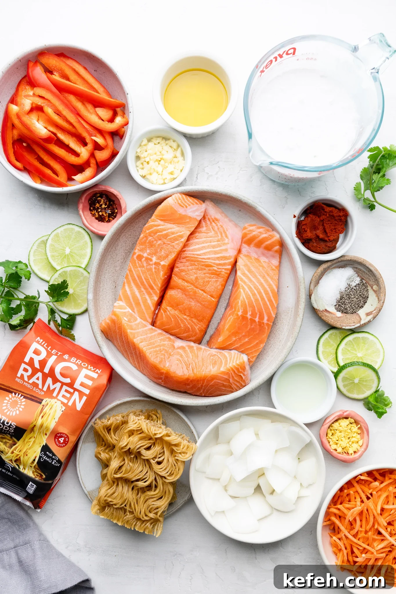 ingredients to make gluten free ramen