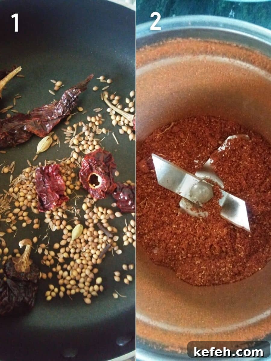 Roasted Ground Spices for Chicken Roast