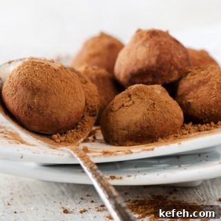 Dark Chocolate Truffles