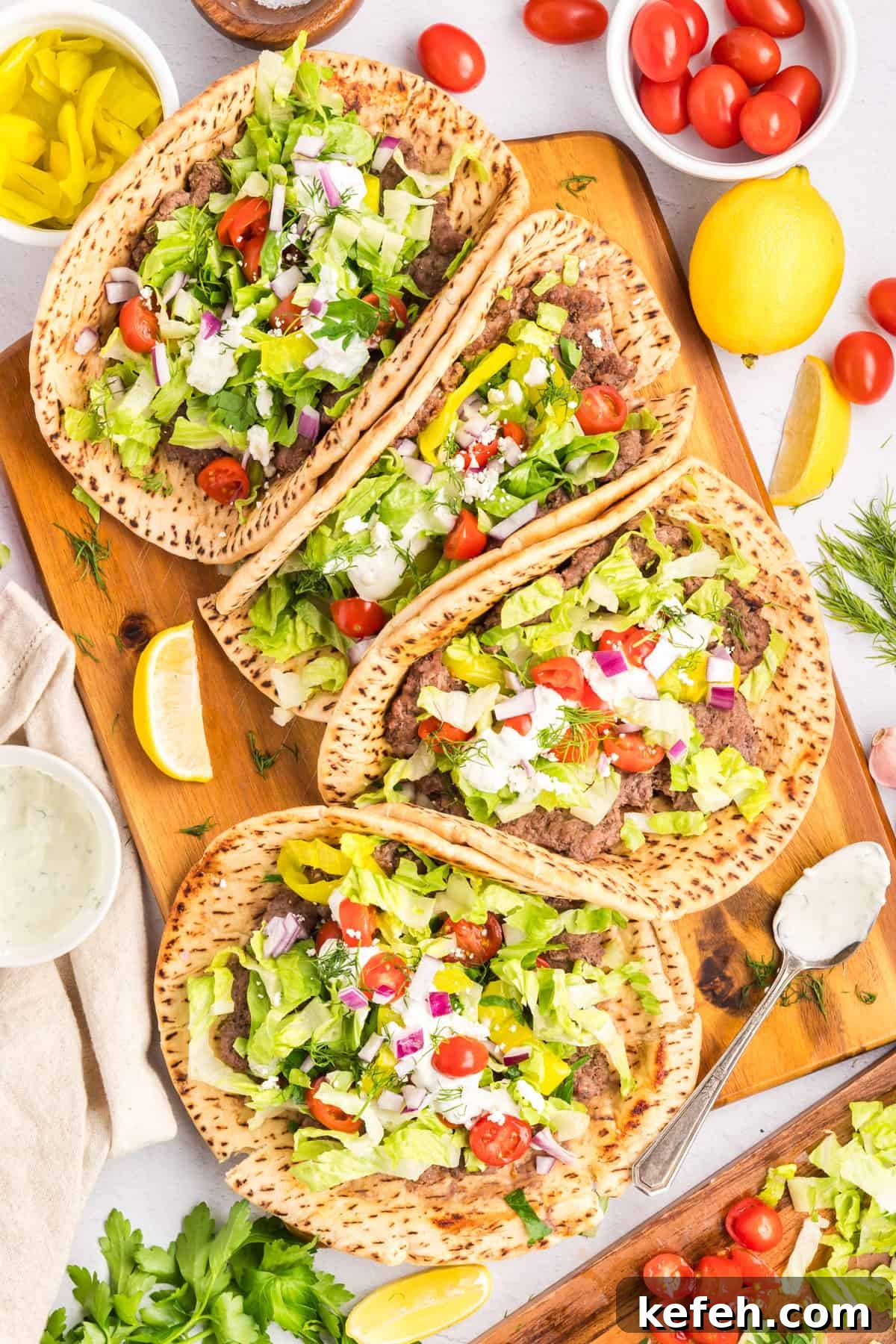 Mediterranean Style Gyro 