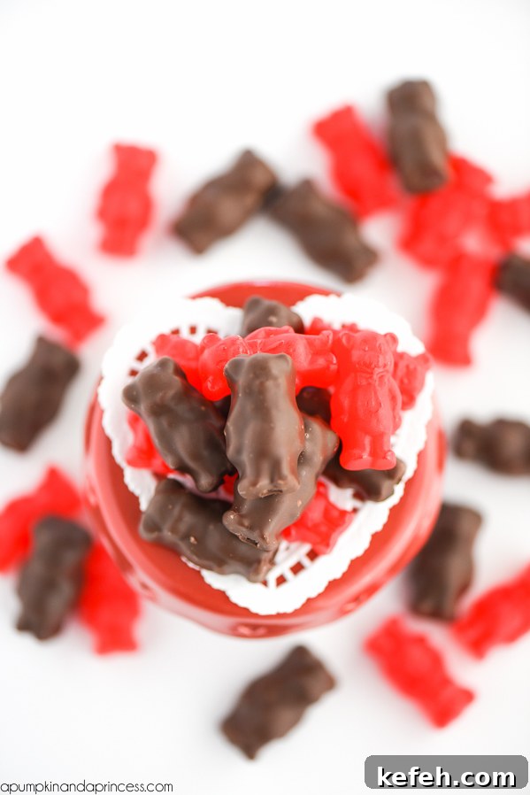 Chocolate Covered Cinnamon Bears