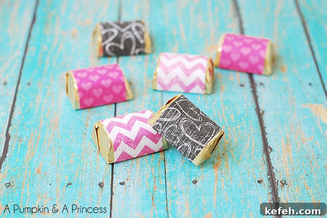 Hershey's candy wrappers