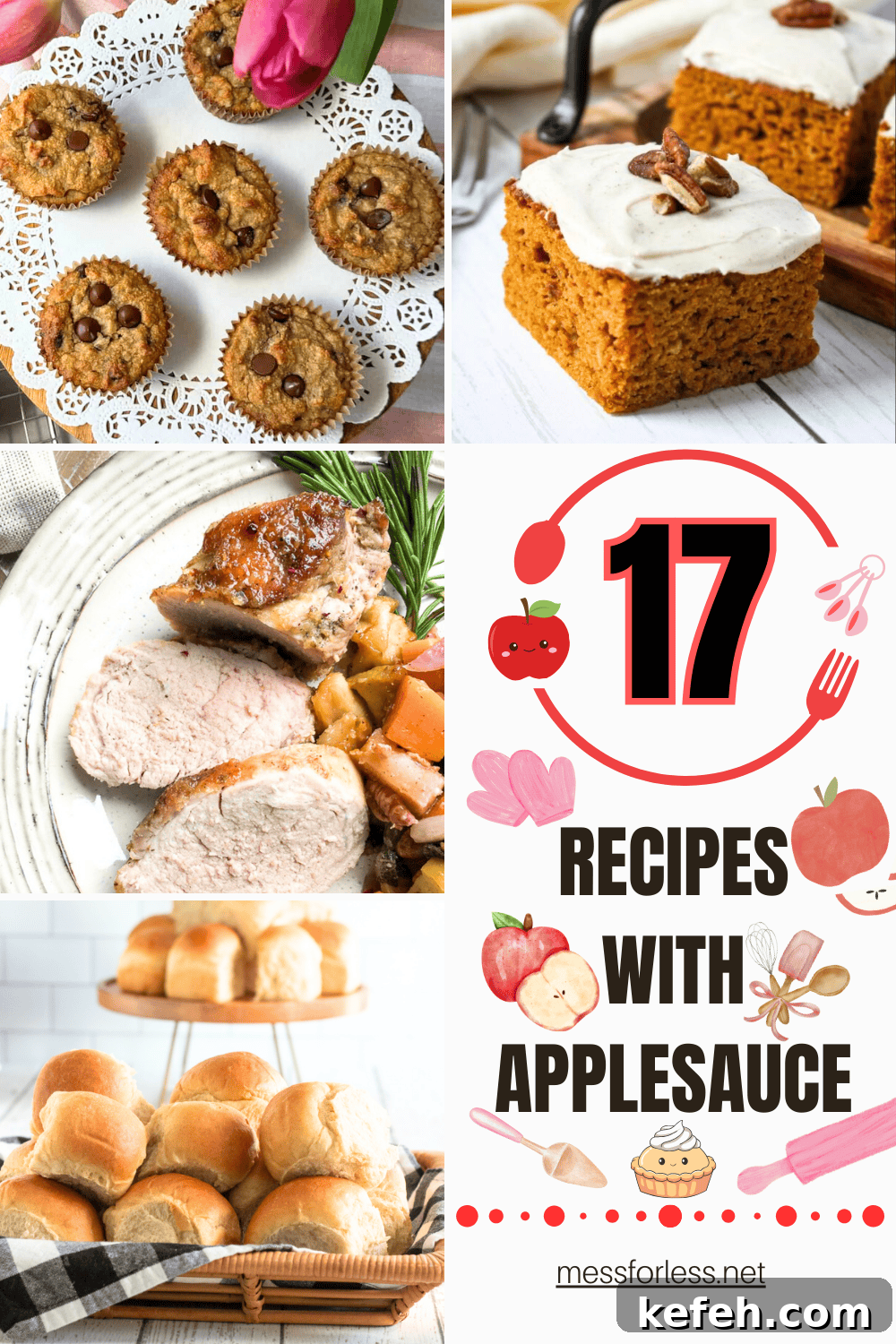 20 Delicious Applesauce Recipes for Baking, Snacks, and More 2 recipes using applesauce pin