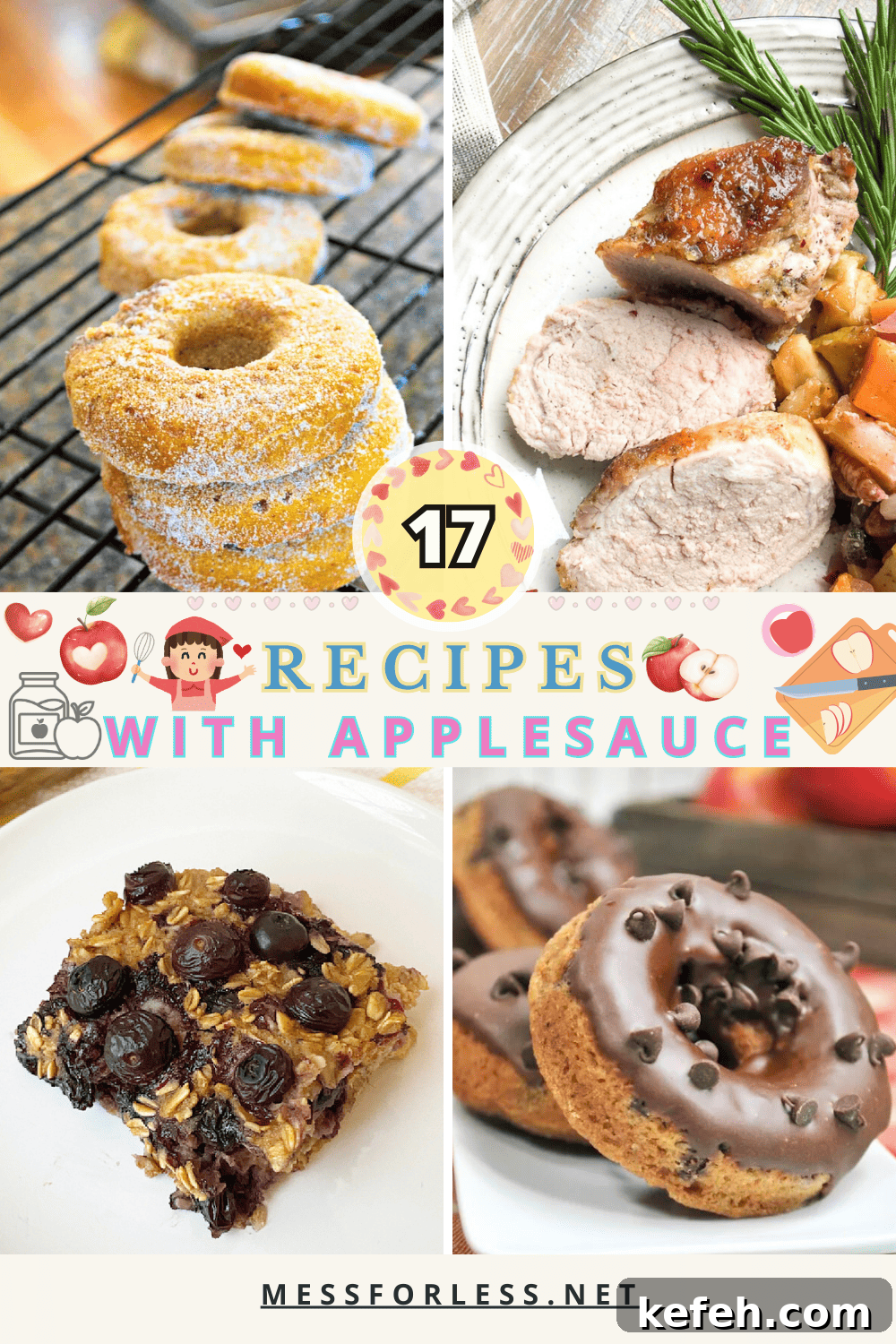 20 Delicious Applesauce Recipes for Baking, Snacks, and More 11 Recipes using applesauce pin
