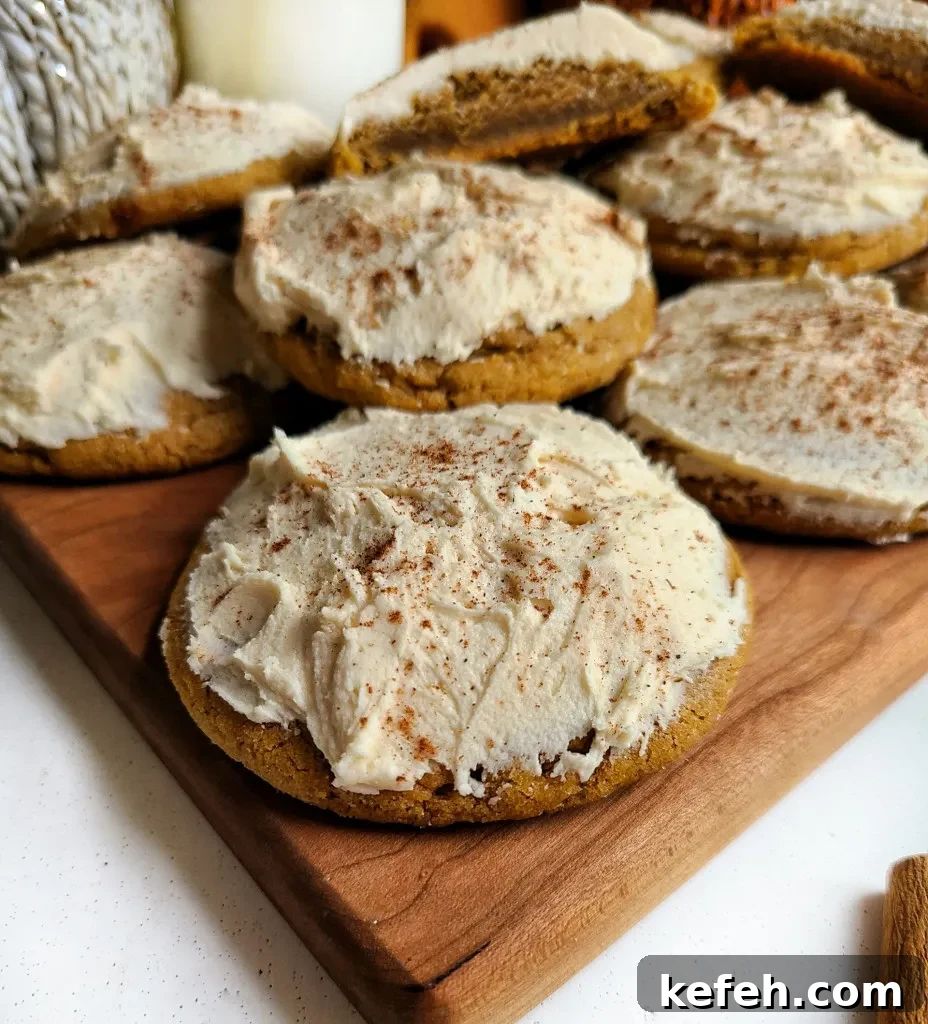pumpkin spice latte cookies