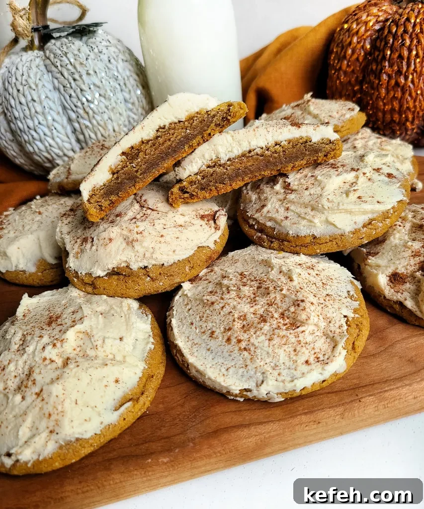 pumpkin spice latte cookies