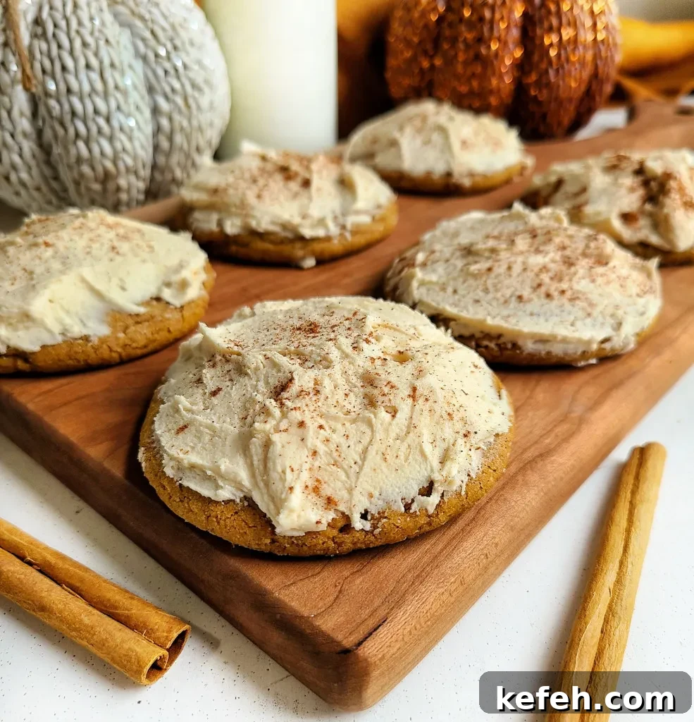 pumpkin spice latte cookies
