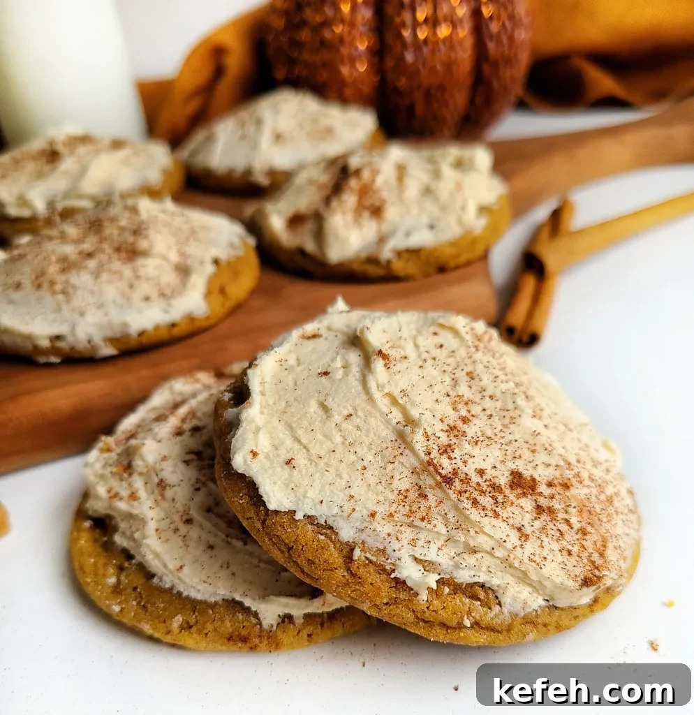 pumpkin spice latte cookies