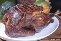 Smoked Turkey Topped with Bacon Butter