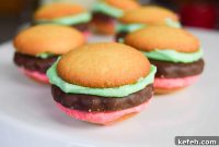 Hamburger-Shaped Cookies for Parties and Gifts