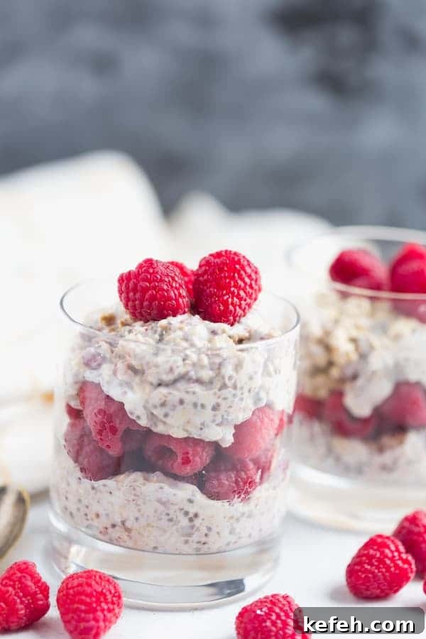 Creamy Raspberry Overnight Oats 2 Raspberry Overnight Oats