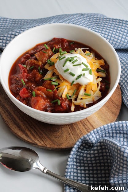 Hearty Gluten-Free Vegetarian Chili Recipe 3 bowl of veggie chili