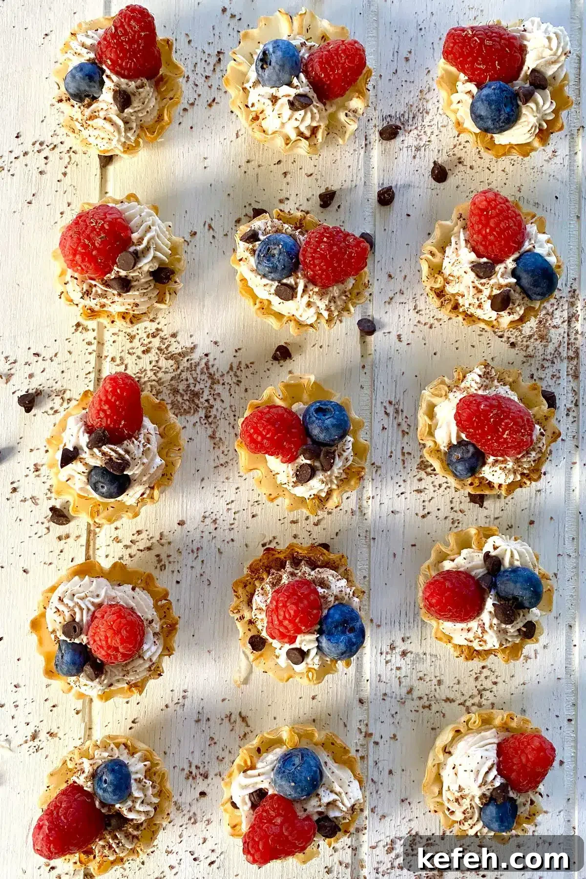 Mini No-Bake Philadelphia Cheesecakes Recipe 3 Individual no bake Philadelphia cheesecakes.