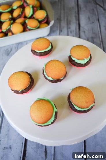 Hamburger-Shaped Cookies for Parties and Gifts 4 Hamburger Cookies-2