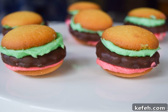 Hamburger-Shaped Cookies for Parties and Gifts 7 Hamburger Cookies-3