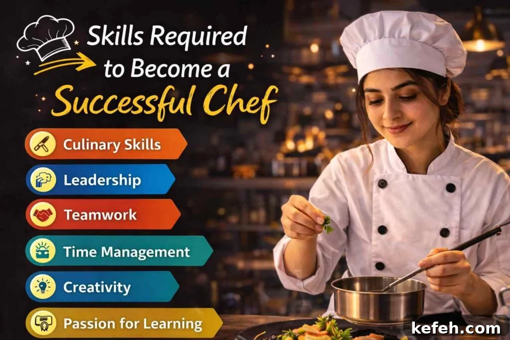 How to Become a Professional Chef After 12th in India 4 Skills required to become a professional chef