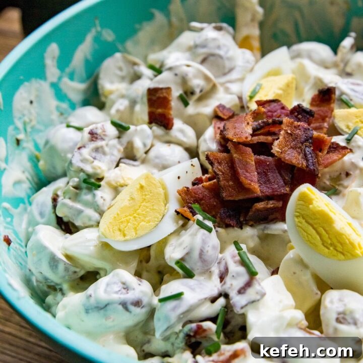 Smoked Baby Potato Salad
