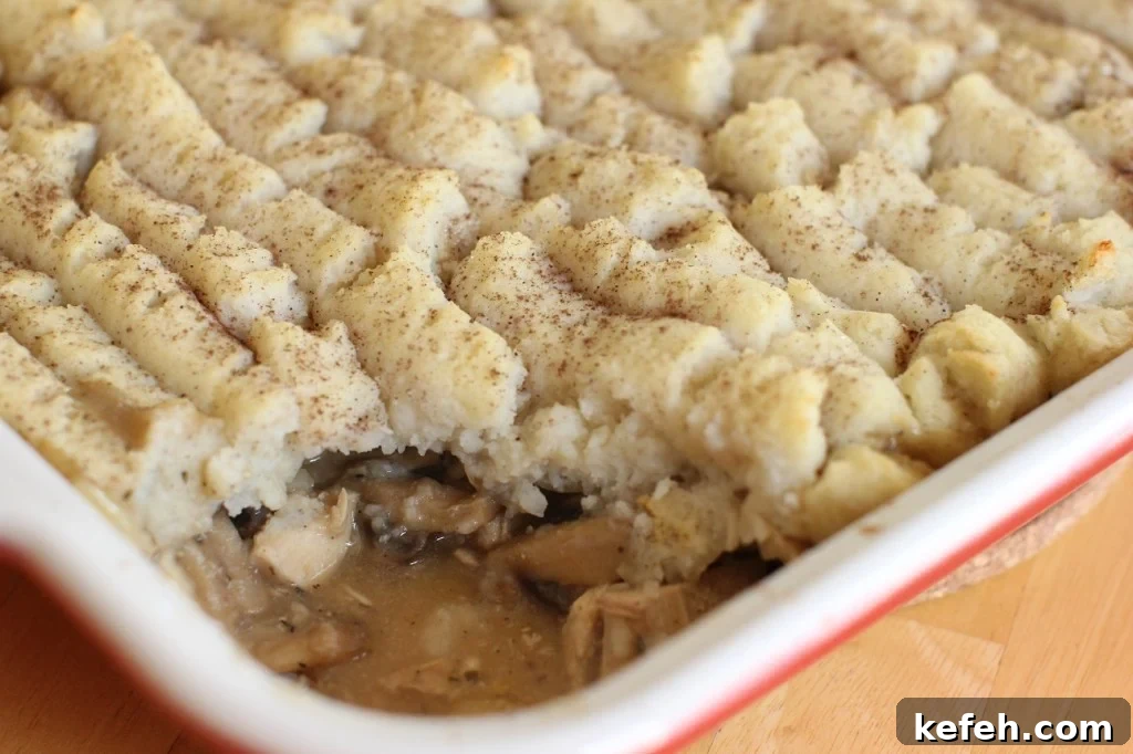 Cheesy Turkey and Potato Puff (Cottage Pie Style) 2 leftover turkey and potato puff or cottage pie