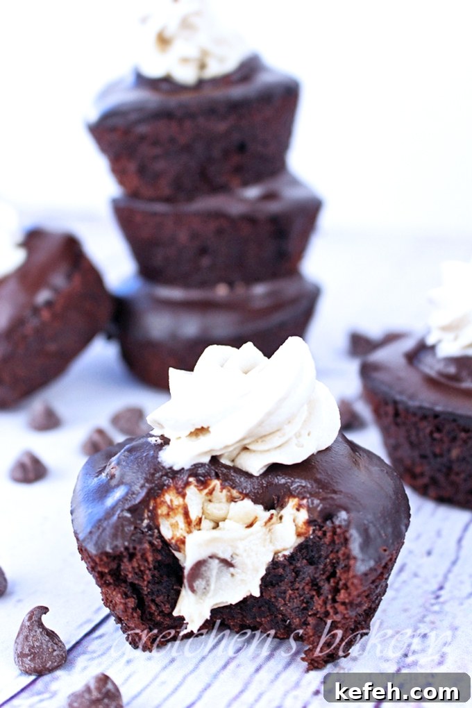 Cookie Dough Brownies Recipe: Gooey Chocolate & Cookie Center 2 Chocolate Chip Cookie Dough Brownies