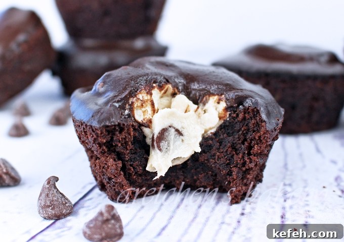 Cookie Dough Brownies Recipe: Gooey Chocolate & Cookie Center 3 Chocolate Chip Cookie Dough Brownies