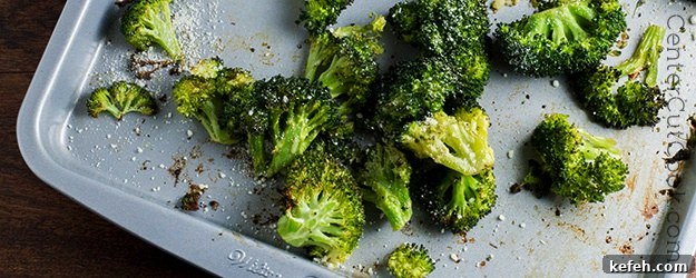 roasted garlic parmesan broccoli.jpg Roasted garlic parmesan broccoli