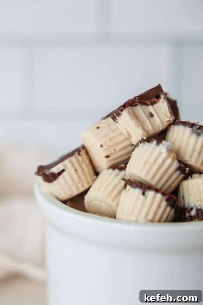 Frozen Yogurt Bites: Dairy-Free Option 3 A bowl of frozen yogurt bites